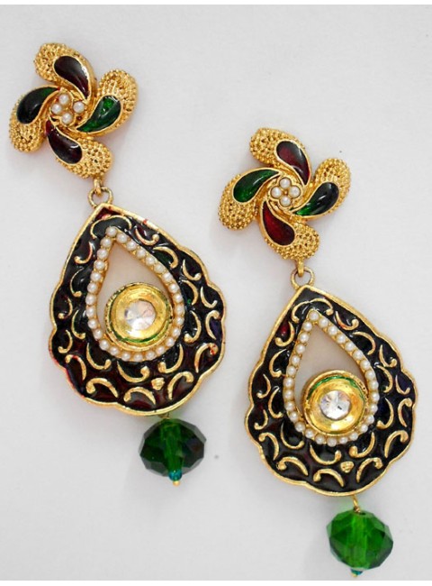 Polki Earrings